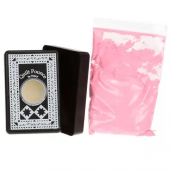 Neue Kollektion Quilt Pounce Pad Kreidekissen mit loser Schneiderkreide