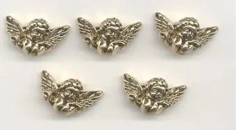 Schnäppchen Knopfset Goldene Engel