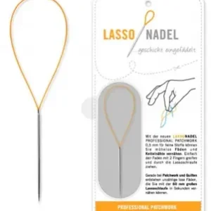 Hochwertig Lassonadel Professional Patchwork 0,5mm - Quilting / Longarm Vernähnadel