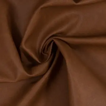 Rehbraun-Meliertes Kunstleder in Antik-Optik – MORA Nougat Vintage Lederimitat Meterware Schneller Versand