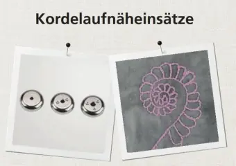 BERNINA Kordelaufnäheinsätze für Quiltfuß #72 #72S zum Couching Freihandquilten Jetzt Bestellen
