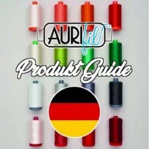 Original Deutscher Aurifil Produkt Guide - Product Booklet
