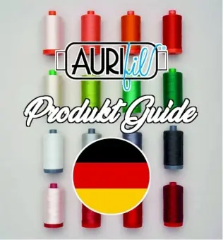 Original Deutscher Aurifil Produkt Guide – Product Booklet