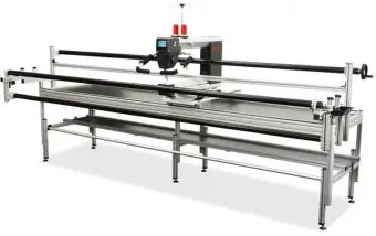 Exklusiv BERNINA Large Pro Frame großer Quiltrahmen für Q-Series Q20 & Q24 Longarm Quiltmaschinen