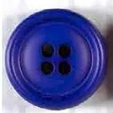 Neu Im Sortiment Dicker 4-Loch Knopf – Royalblau
