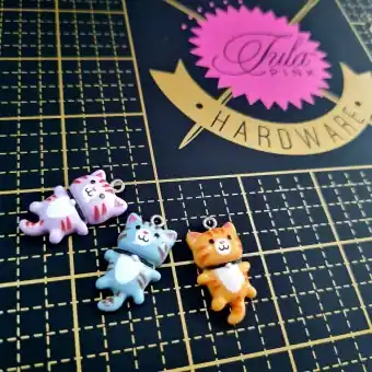 Mengenrabatt Kitty Charms – Original Katzenanhänger aus demTabby Road Deja Vu by Tula Pink Tulatuesday
