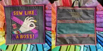 Inas Projekttasche 2.0 „Expecto Instagram“ selbernähen – DOWNLOAD Schnittmuster / Nähanleitung PDF Letzte Chance