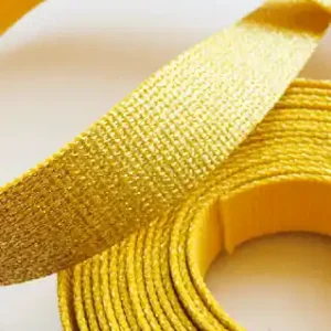 Gold Glitter Webbing – Goldenes, Glitzerndes Gurtband für Taschen & Accessoires - Sew Hungry Hippie - 3 yards / 2,8m Billig