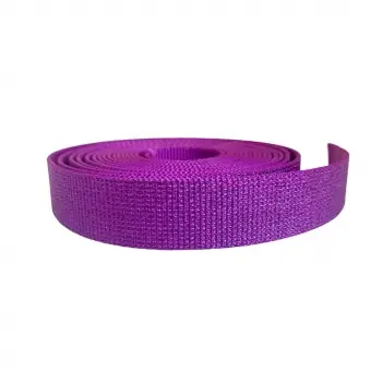 Purple Glitter Webbing – Lila-Violettes, Glitzerndes Gurtband für Taschen & Accessoires – Sew Hungry Hippie – 3 yards / 2,8m Schneller Versand