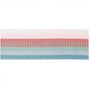 Preiswert 40mm Gurtband Pastell- Smokey Webbing 1 1/2 inch