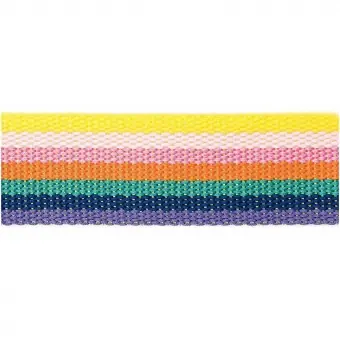 40mm Gurtband Regenbogen – Rainbow Webbing 1 1/2 inch Meistverkauft