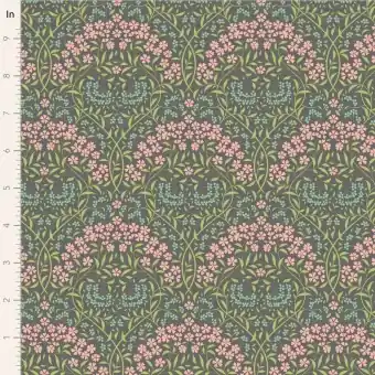 Greygreen Larissa – Tildas Sanctuary Blümchenstoffe – Original skandinavischer Tildastoff Jetzt Zugreifen