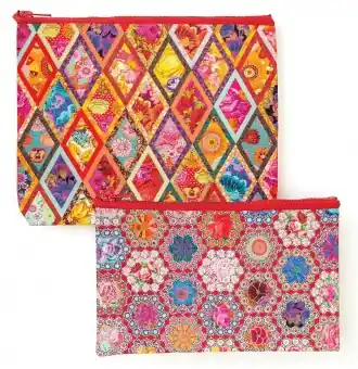 Preiswert Kaffe Fassett Taschen-Set – 85 and Fabulous Florals Eco Pouch Set