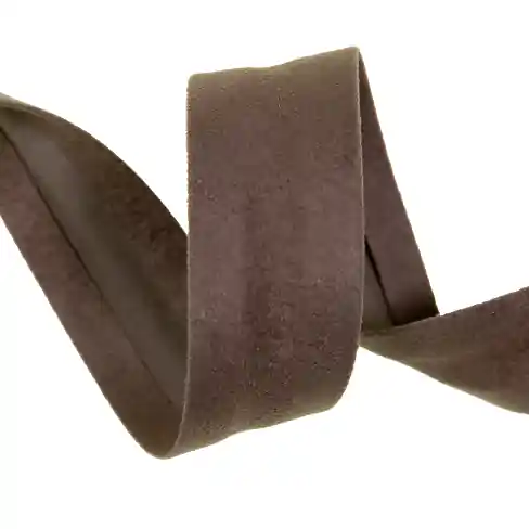 Meistverkauft hochwertiges Velour Schrägband beige – 25/7/7