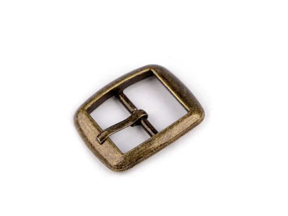 Gürtelschnalle 2cm altmessing | Metall Schnalle für 20mm Gurtband Saisonangebot