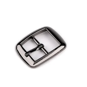 Nur Für Kurze Zeit Gürtelschnalle 2cm gundmetal schwarz | Metall Schnalle für 20mm Gurtband