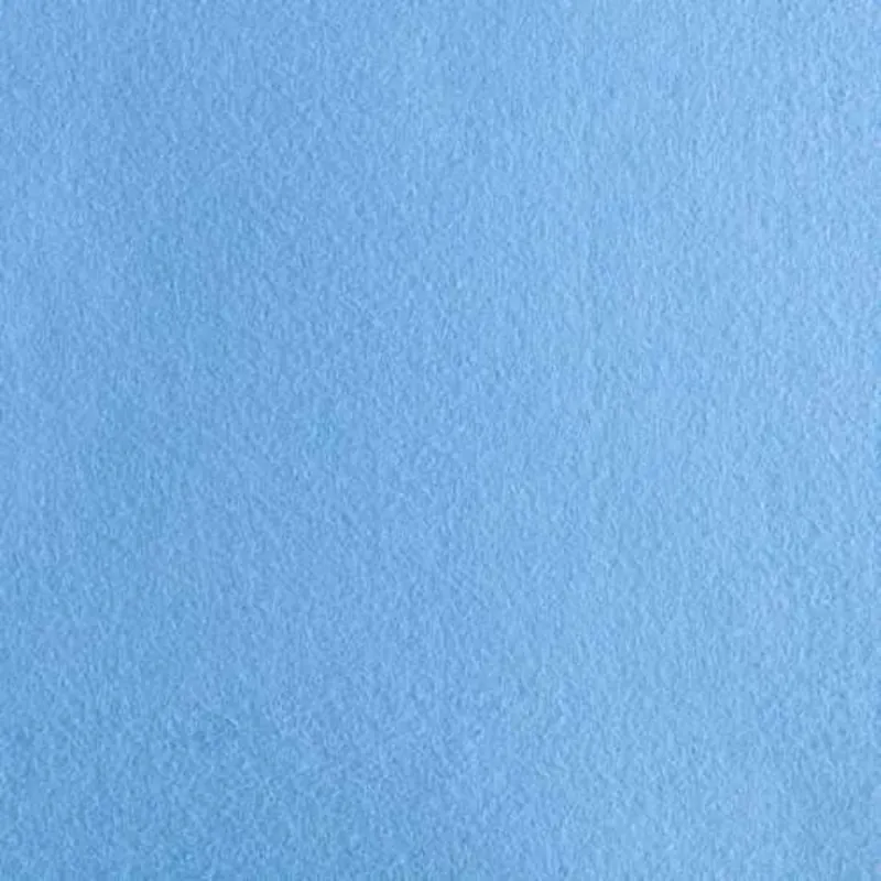 Markenware Weicher Stickfilz hellblau 180cm breit 200g/qm extra breiter Bastelfilz 1,1mm von Swafing