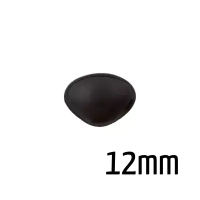 Solange Der Vorrat Reicht PRYM Sicherheits Stecknase 12mm – Knopf für Teddy Kuscheltier Nase schwarz