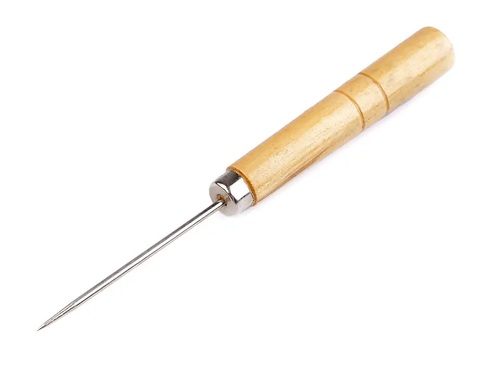 Neu Ahle 12,5cm mit Holzgriff – Lochwerkzeug für Leder oder dicke Stoffe