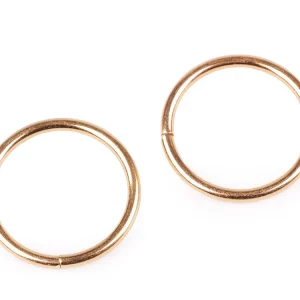 Sofort Bestellen Metall O Ring 3cm Durchmesser gold für Taschen und Co.