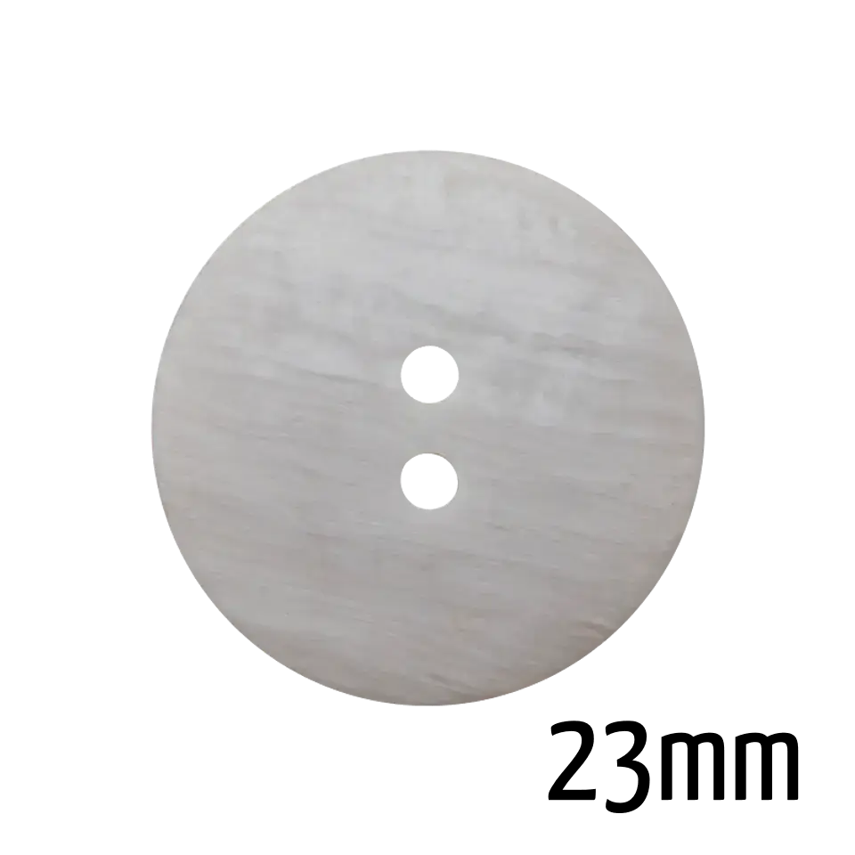 Polyesterknopf hellgrau melange 23 mm 2-Loch waschbar bis 40° Garantierte Lieferung