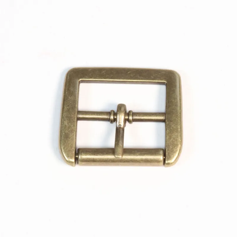 Heißes Angebot Gürtelschnalle 2,5cm altmessing | Metall Schnalle für 25mm Gurtband