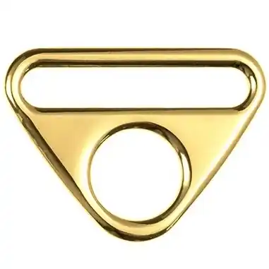 Metall O Ring mit Steg 40mm gold – für Taschen & Gurtbänder Taschenring Angebot