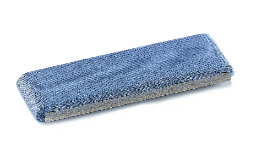 Kostenloser Rückversand 2,5m Köperband hellblau 3cm breit – Fischgrät Baumwoll Nahtband Einfassband Saumband Gurtband