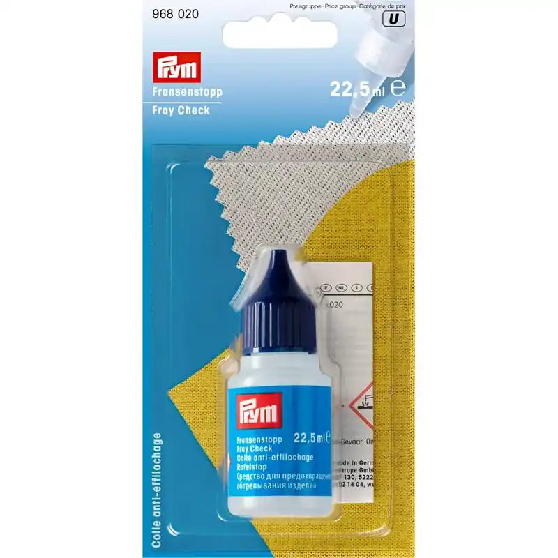 Bestseller Fray Check Fransenstopp von Prym – Klebstoff für Kanten Ränder und Säume