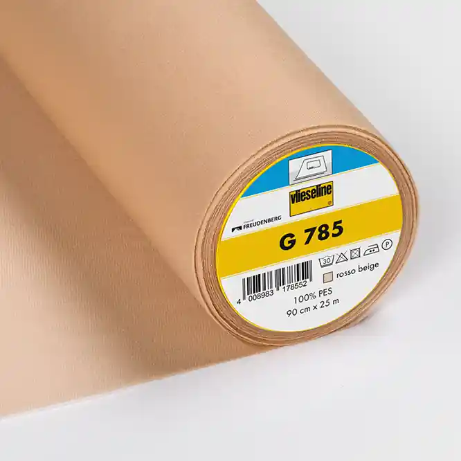 Garantierte Lieferung Vlieseline G785 beige – weiche, leichte und quer-elastische Gewebeeinlage