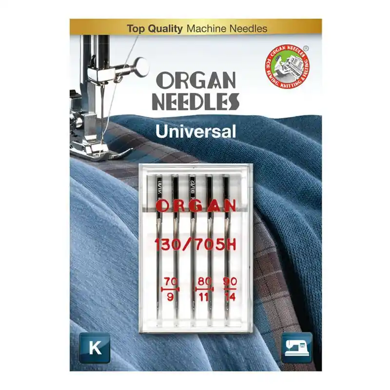 ORGAN Nähmaschinen Nadeln – Universal Mix 70/10 – 90/14– für alle Stoffe Neue Ware