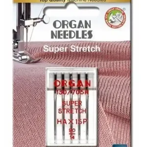 ORGAN Nähmaschinen Nadeln – Super Stretch 90/14 für Jersey und Strickstoffe Im Trend