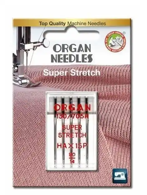 ORGAN Nähmaschinen Nadeln – Super Stretch 90/14 für Jersey und Strickstoffe Im Trend