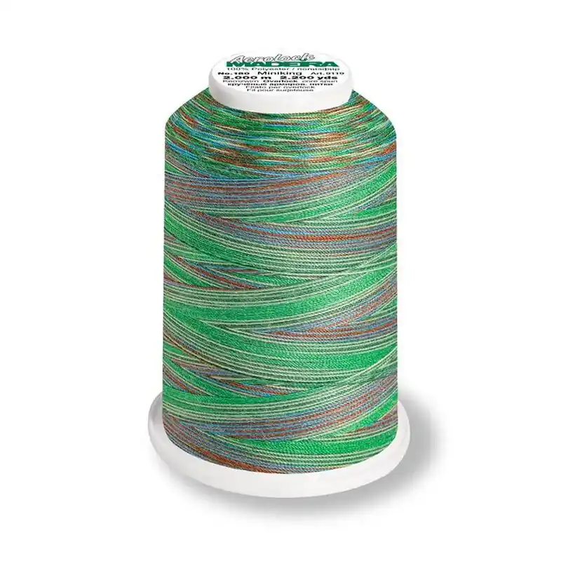 Aerolock 125 Multicolor meadow – 1200m Miniking von Madeira bunt – Overlock Garn Solange Der Vorrat Reicht