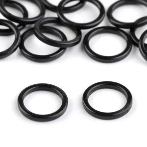 Top-Preis Bikini Badeanzug BH Trägerhemd O Ring aus Kunststoff 12mm schwarz