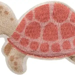 Bügelbild Baby Schildkröte rosa - Applikation zum aufbügeln Highlight