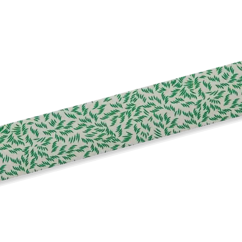 Garantierte Lieferung 2cm breites Schrägband Laub grün – 20/10/10 gefalzt