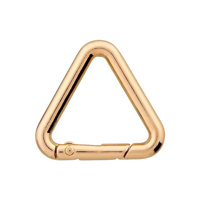 FASHION Metall Karabiner Triangel 25mm gold – für Taschen & Gurtbänder 2,5cm Jetzt Zugreifen