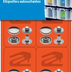 Mengenrabatt Prym Etiketten für Sortierkasten für die Vario Creative Werkzeuge Knöpfe Ösen & Co