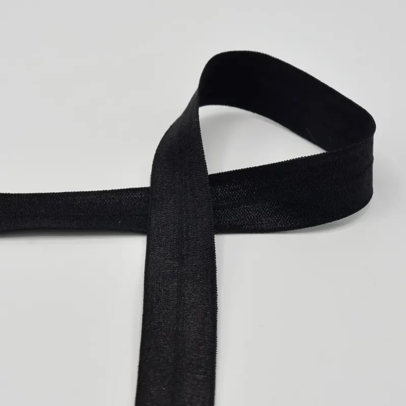Garantierte Lieferung elastischer Falzgummi schwarz 20mm breit – Faltgummi Einfassband