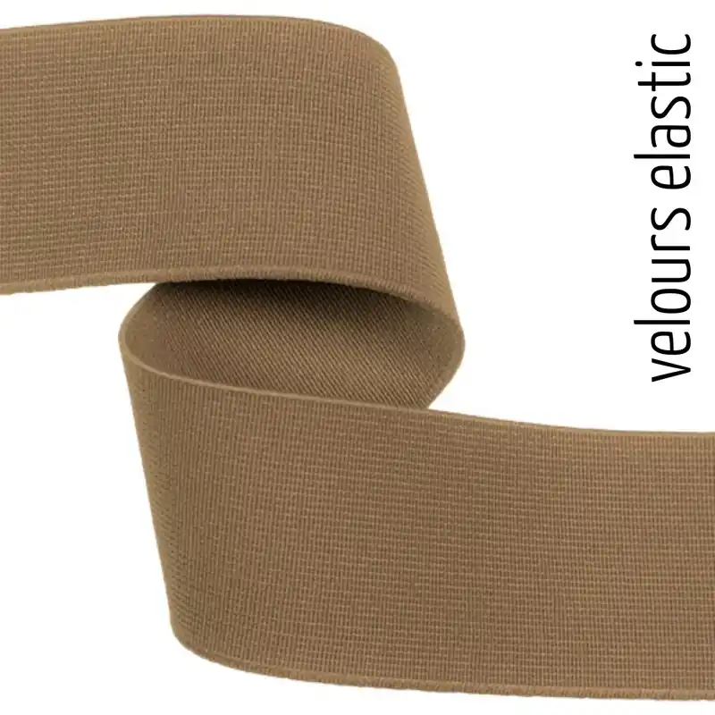 4cm breites weiches Gummiband beige – Rockgummi Unterwäschegummi Boxershorts Neue Kollektion