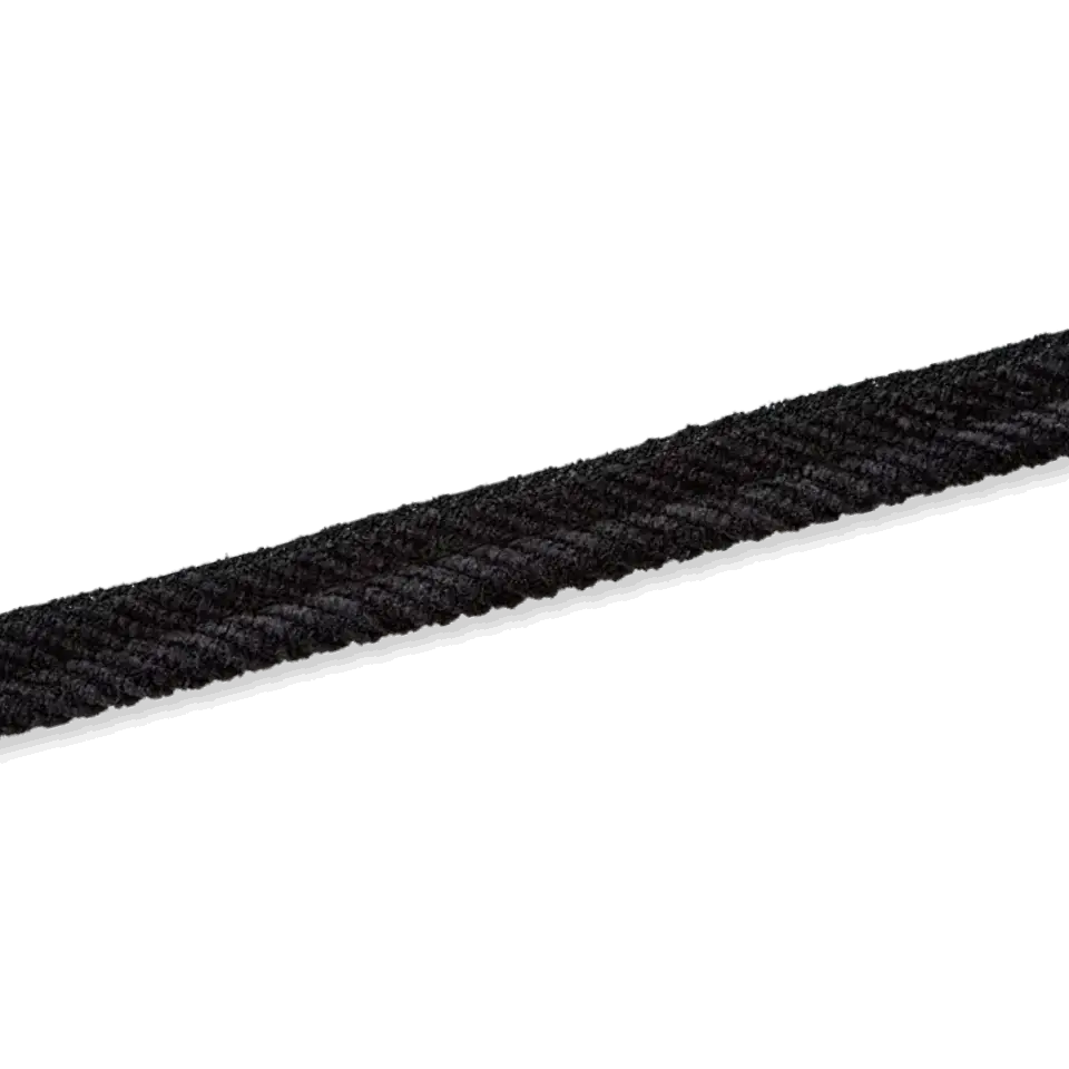 Markenware Cord Paspel schwarz für coole Akzente