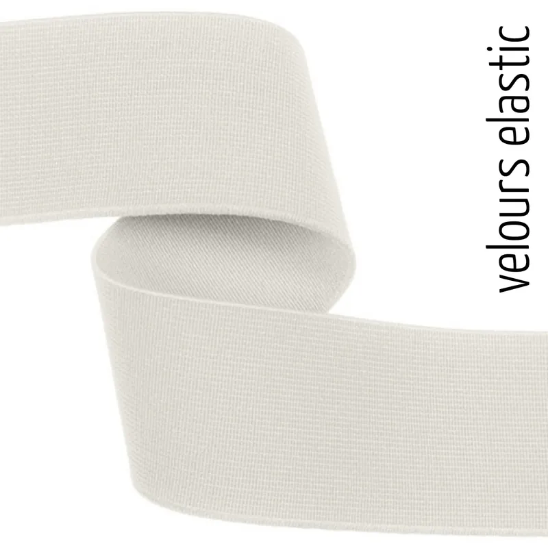 4cm breites weiches Gummiband weiß – Rockgummi Unterwäschegummi Boxershorts Aktuell