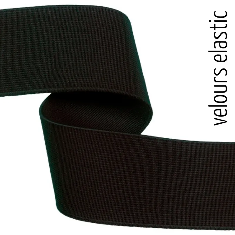 4cm breites weiches Gummiband schwarz – Rockgummi Unterwäschegummi Boxershorts Top-Seller