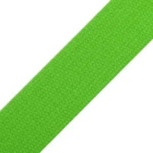 Neu 3cm breites Gurtband aus Baumwolle lime grün - Taschengurt Gürtelband Rucksack Einfassband