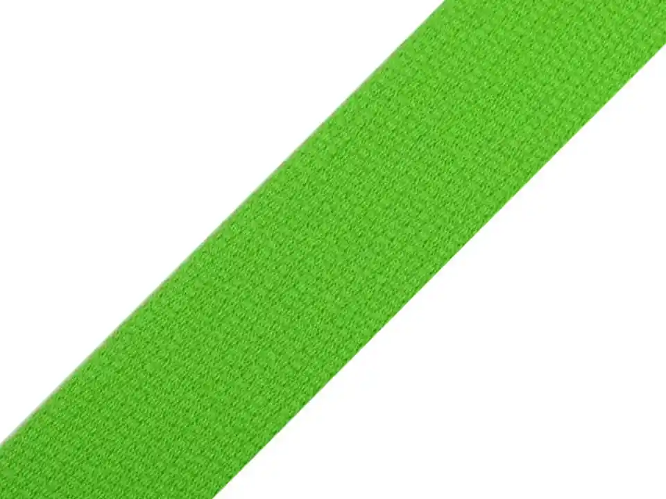 Neu 3cm breites Gurtband aus Baumwolle lime grün – Taschengurt Gürtelband Rucksack Einfassband