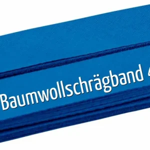 Beliebt 5m Schrägband aus Baumwolle türkis blau - Baumwollschrägband 40/20/10
