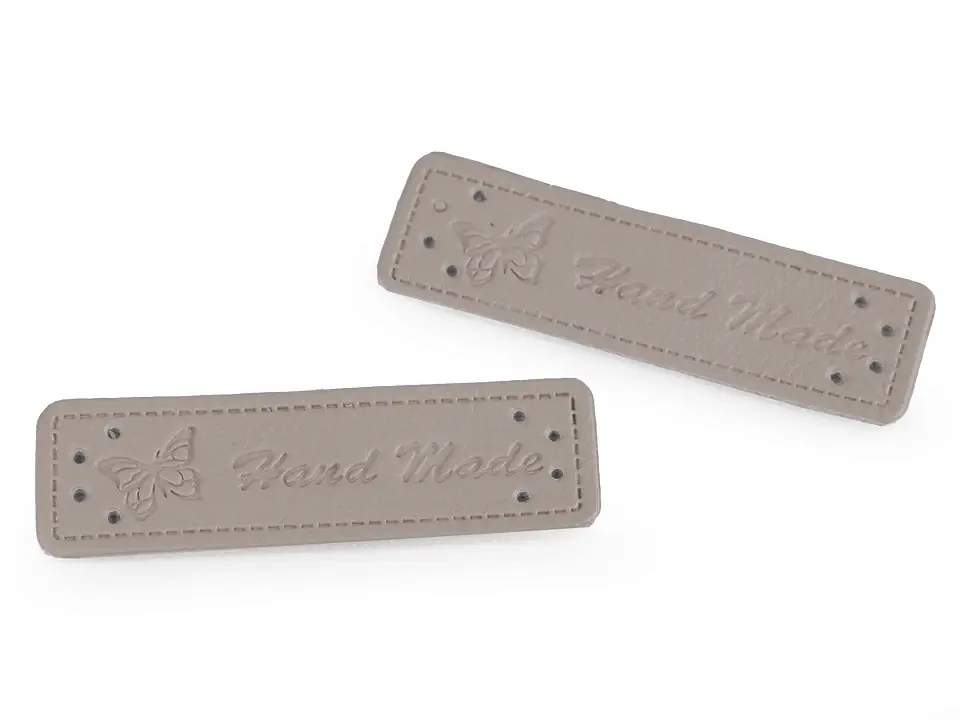 Echt Aufnäher Hand Made Schmetterling für einzigartige Nähprojekte, Strickwerke & Gebasteltes 15x50mm-Cop