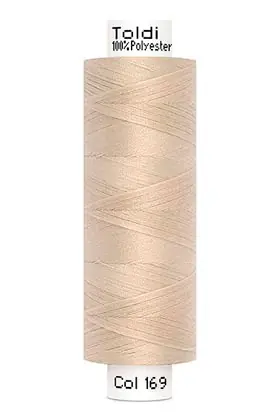 Versand Am Gleichen Tag großes Rolle Nähgarn creme beige Fb. 169 – 500m Gütermann Allesnäher – Toldi Nähseide