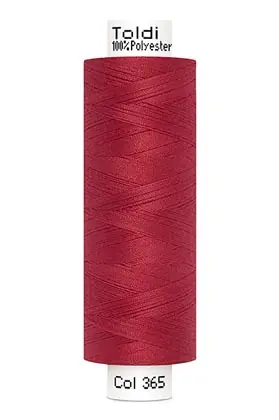 großes Rolle Nähgarn rot Fb. 365 – 500m Gütermann Allesnäher – Toldi Nähseide Mega-Angebot